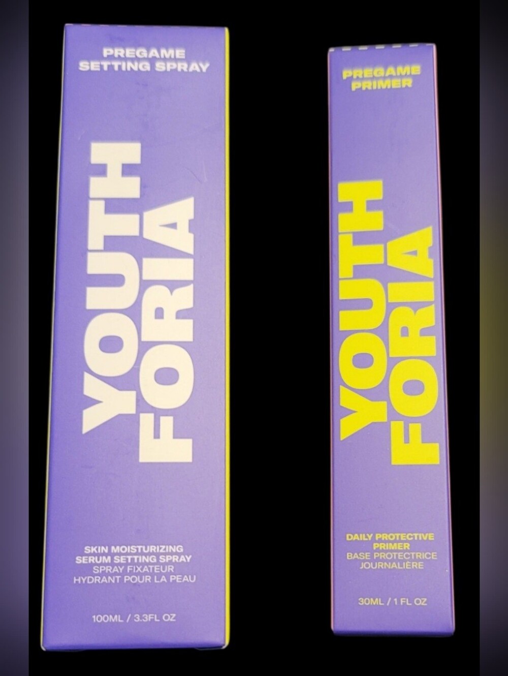 Youth Foria Pregame Setting Spray - Purple